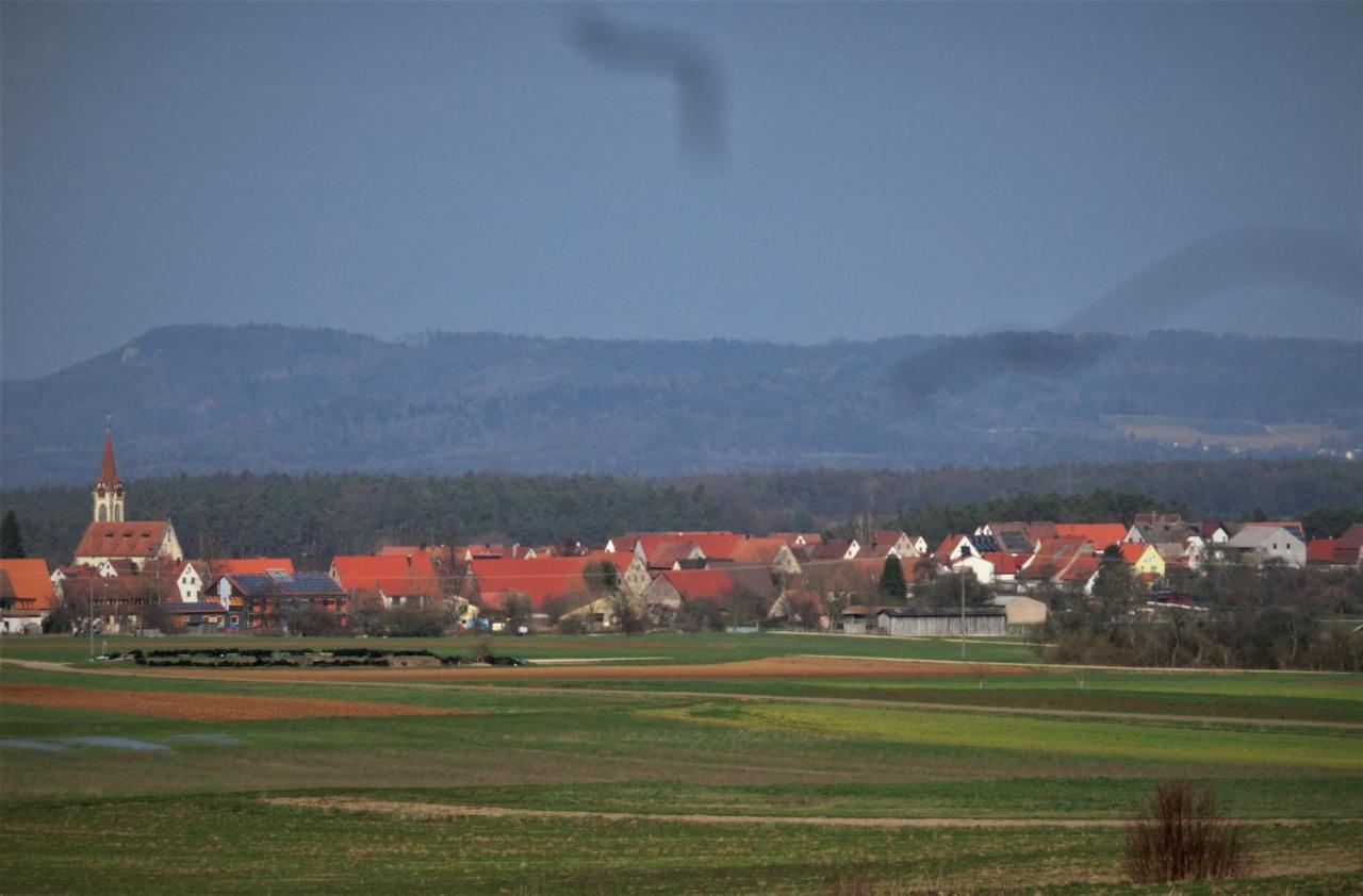 Ferien-Messe-Handwerkerwohnung-Haustiere willkommen Lauf an der Pegnitz Exterior foto